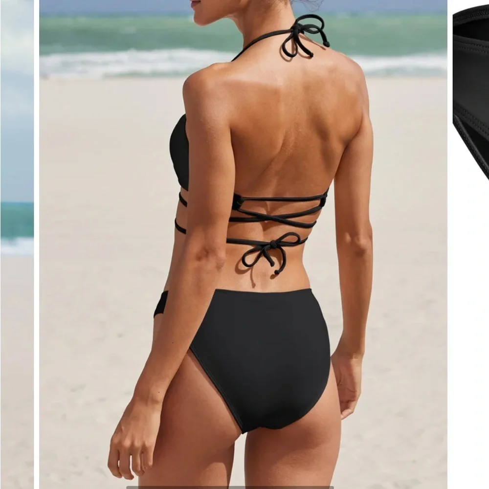 VENUS Honolulu Midi Bottom & Strappy Ibiza Triangle Top NWT